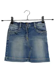 Vorschaubild 1 von Jeansrock Kinder Mädchen Gr. 122 Blau Denim Casual Minirock