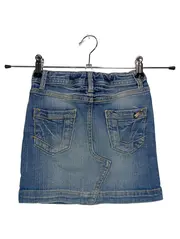 Vorschaubild 2 von Jeansrock Kinder Mädchen Gr. 122 Blau Denim Casual Minirock