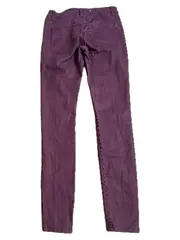 Vorschaubild 2 von Damen Slim Fit Jeans 28/32 Bordeaux Lila Stretch Hose