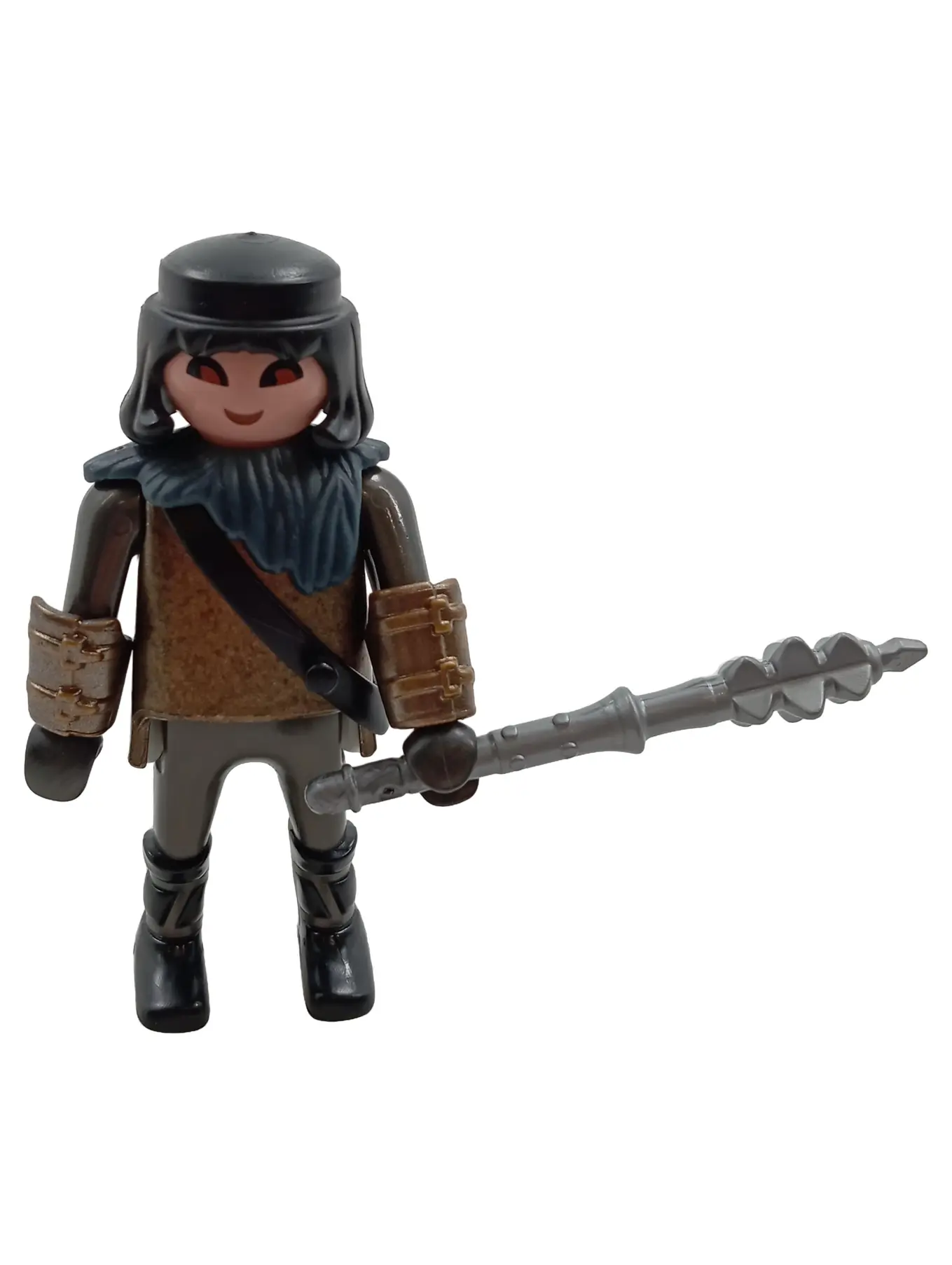 PLAYMOBIL Spielfigur Ritter König Prinz Löwenmuster Gewand Mehrfarbig