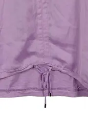 Vorschaubild 4 von Damen Bluse Gr. 44 Lila Casual 3/4-Arm Viskose