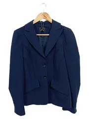 Vorschaubild 1 von Damen Blazer Gr. 34/XS Blau Elegant Business Klassisch