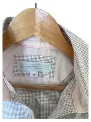 Vorschaubild 3 von Damen Hemdbluse Gr. 40 Mehrfarbig Kariert Kurzarm Casual