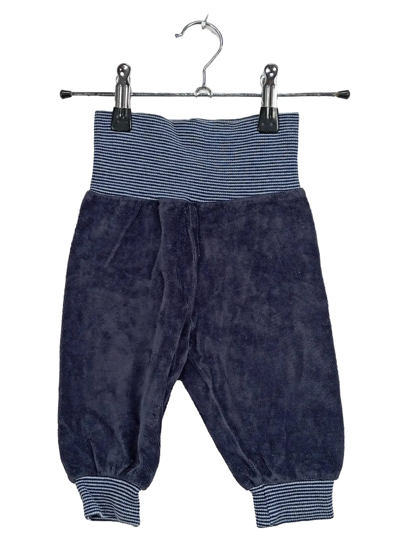 PEOPLE WEAR ORGANIC Baby Pumphose Gr. 68 Blau Nicki Organic