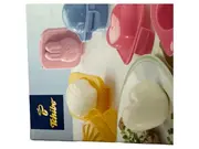 Vorschaubild 2 von 4er Ausstechformen Set Kunststoff Herz Hase Ei Mehrfarbig