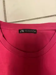 Vorschaubild 2 von Damen T-Shirt Pink Gr. 36/S Casual Kurzarm
