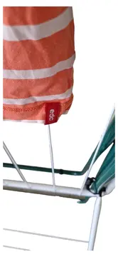 Vorschaubild 4 von Damen Top Tanktop gestreift orange weiß Gr. M