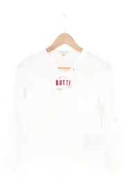 Vorschaubild 1 von Kinder Langarmshirt Weiß Gr. 152 mit Schriftzug Casual