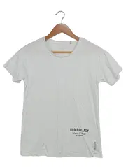 Vorschaubild 1 von Herren T-Shirt Casual Weiß Gr. 46/S Baumwolle Schriftzug