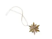 Vorschaubild 1 von Stern Ornament Dekoanhänger Weihnachtlich Transparent Glas