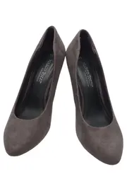 Vorschaubild 2 von Pumps Damen Grau Elegant Klassisch Business Gr. 38