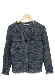 Vorschaubild 1 von Strickjacke Damen 36/S Blau Elegant Klassisch Baumwolle