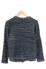 Vorschaubild 2 von Strickjacke Damen 36/S Blau Elegant Klassisch Baumwolle