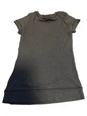 Vorschaubild 2 von EDC Damen T-Shirt Kurzarm Baumwolle Grafik Print Grau Gr. 36/S