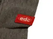 Vorschaubild 4 von EDC Damen T-Shirt Kurzarm Baumwolle Grafik Print Grau Gr. 36/S