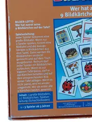 Vorschaubild 3 von Bilder-Lotto Lernspiel Gedächtnisspiel Vorschule Kinder ab 36 Monate