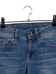 Vorschaubild 3 von Damen Jeans Slim Fit Gr. 26 Blau Casual