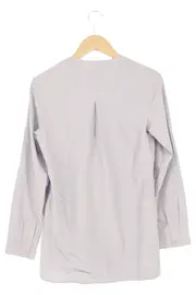Vorschaubild 2 von Bluse Damen 34/XS Grau Klassisch Elegant Minimalistisch