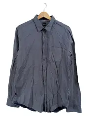 Vorschaubild 1 von Herren Business Hemd Slim Fit Langarm Blau Gr. L/50
