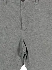 Vorschaubild 3 von Herren Hose Anzughose Chino W33 L32 Grau Business Baumwolle Mix