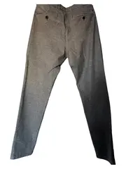 Vorschaubild 2 von Herren Hose Anzughose Chino W33 L32 Grau Business Baumwolle Mix