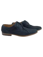 Vorschaubild 1 von Herren Schnürschuhe Wildleder Blau Gr. 44 Derby Business Sommer
