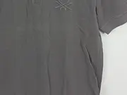 Vorschaubild 3 von Poloshirt Herren Grau Strukturmuster Kurzarm S