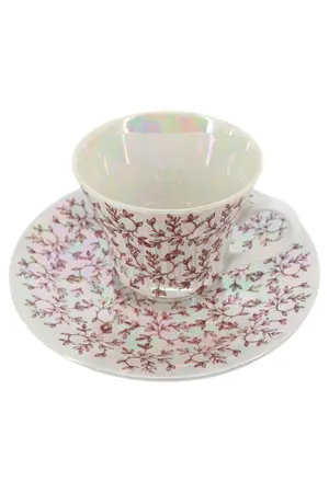 WEIMAR PORZELLAN Tasse und Unterteller