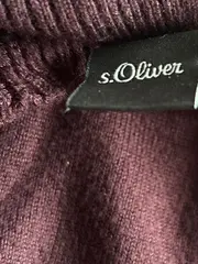 Vorschaubild 8 von Damen Pullover Rollkragen Gr. 36/S Rot Basic