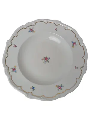 WEIMARER PORZELLAN Suppenteller