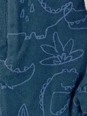 Vorschaubild 7 von Kinder Jungen Jogginghose Gr. 62 Blau Dino Muster Baumwolle