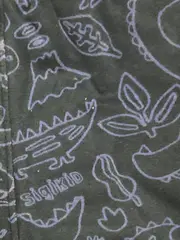 Vorschaubild 6 von Kinder Jungen Jogginghose Gr. 62 Blau Dino Muster Baumwolle