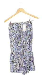 Vorschaubild 2 von Damen Jumpsuit Gr. 34/XS Mehrfarbig Paisley Bohemian Sommer Overall