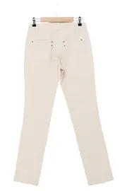 Vorschaubild 2 von Mom Jeans Damen Beige Gr. 38 M Casual Baumwolle Hose