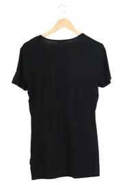Vorschaubild 2 von Damen T-Shirt Gr. 36/S Schwarz Elegant Klassisch Strukturmuster