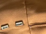 Vorschaubild 4 von Damen Anzughose Business Hose Gr. 34 Braun Elegant