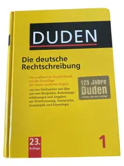 Vorschaubild 1 von Die deutsche Rechtschreibung Band 1 23. Auflage Wörterbuch Hardcover