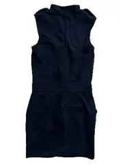 Vorschaubild 2 von Damen Kleid Gr. 36 Schwarz Militärstil Goldknöpfe Elegant