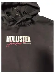 Vorschaubild 2 von Kapuzenpullover Herren Gr. L Schwarz Streetwear Hoodie Logo