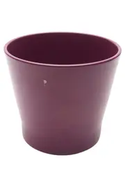 Vorschaubild 1 von Übertopf papaya Lila Modern Oval 14cm Keramik Blumentopf Pflanztopf