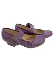 Vorschaubild 1 von Damen Ballerinas Gr. 37 Lila Vintage Mary Jane Schuhe