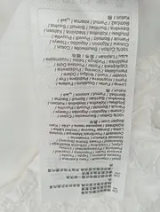 Vorschaubild 3 von Damen Freizeitkleid Weiß Gr. 42/XL Baumwolle Bohemian Rüschen