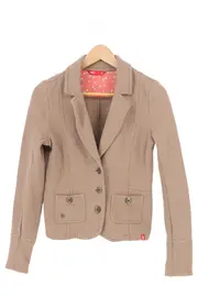 Vorschaubild 1 von Damen Leichte Jacke Blazer Beige Gr. 34/XS Klassisch Casual