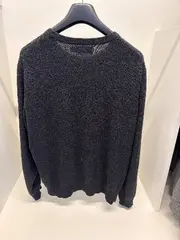 Vorschaubild 2 von Pullover Herren Gr. L Wolle Grau Meliert Strick