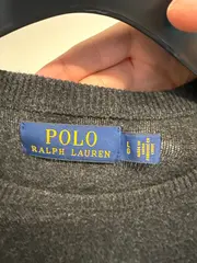 Vorschaubild 3 von Pullover Herren Gr. L Wolle Grau Meliert Strick