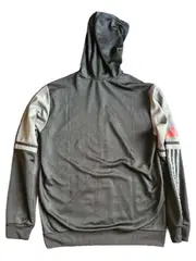 Vorschaubild 3 von Trainingsjacke Herren Gr. M Schwarz Grau Kapuze Reißverschluss