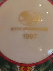 Vorschaubild 3 von Weihnachtsbaumkugel 1997 Porzellan Bären Motiv Weihnachten 7cm