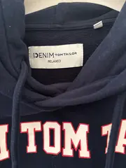 Vorschaubild 4 von Kapuzenpullover Herren Gr. 48/M Blau Casual Schriftzug