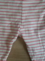 Vorschaubild 5 von Baby Mädchen Leggings Rosa Gestreift Gr. 16 Baumwolle Casual