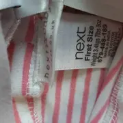 Vorschaubild 7 von Baby Mädchen Leggings Rosa Gestreift Gr. 16 Baumwolle Casual